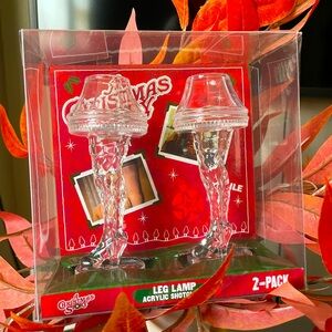 A Christmas Story Leg Lamp Shot Glass 2pk